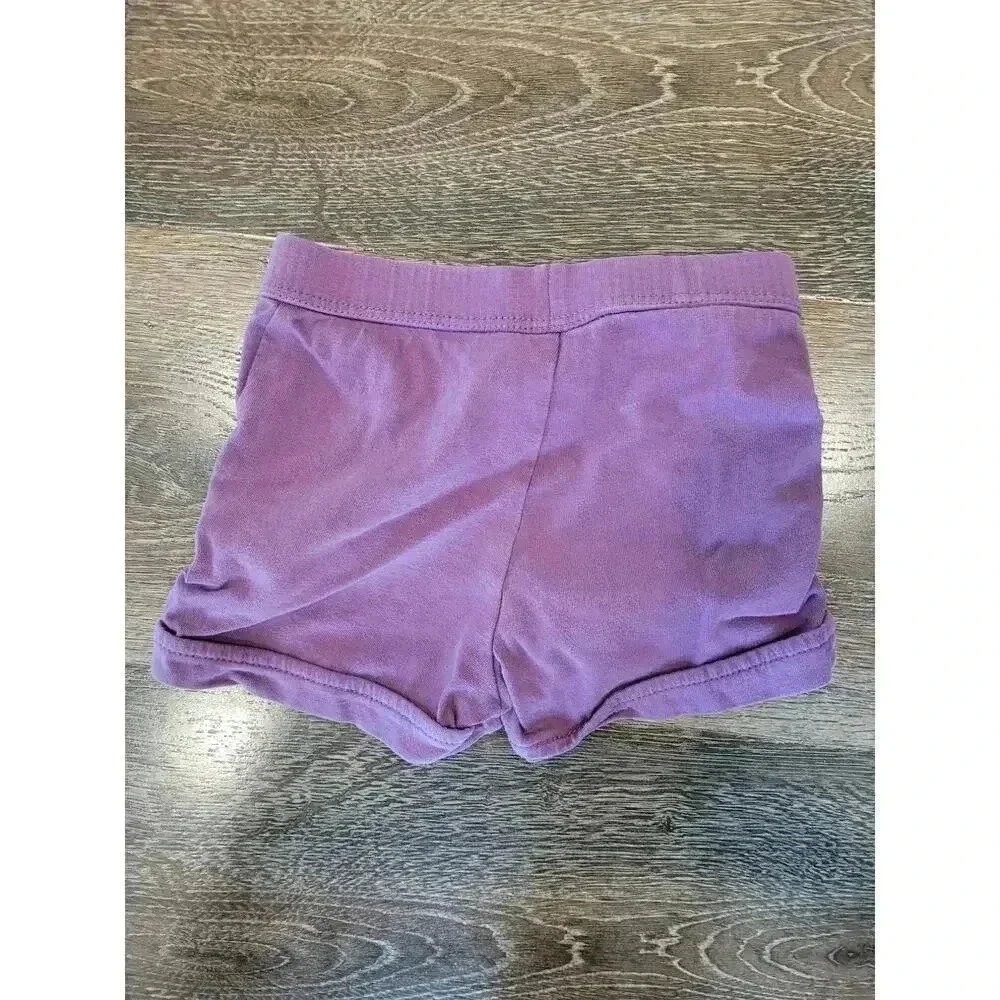 Hanna Andersson Purple Toddler Girl Shorts size‎ 90 #2